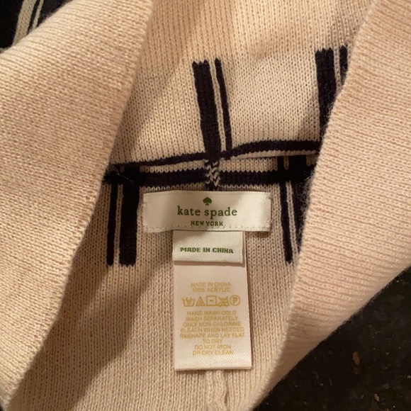 NWOT! Kate Spade Plaid Bow Hat - Picture 2 of 3